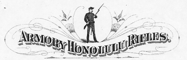 Armory Honolulu Rifles 1887